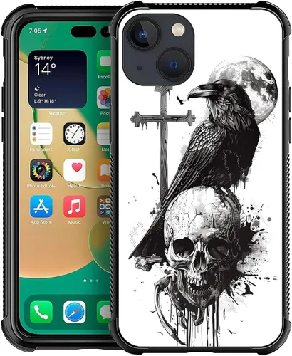 Vista 124 de Funda compatible con iPhone 8 Plus, diseño de oso de bosque otoñal, a prueba de golpes, antiarañazos, carcasa trasera de policarbonato duro
