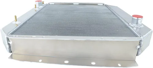 Vista 5 de Radiador de aluminio de 3 filas para Ford F-Series F100 F150 F250 F350 Bronco Truck Pickup Radiador de alto rendimiento 1968 1969 1970 1971 1972