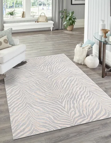Vista 10 de Unique Loom Finsbury Collection - Alfombra de área Meghan (2 x 3 pies, rectangular, beige marfil)