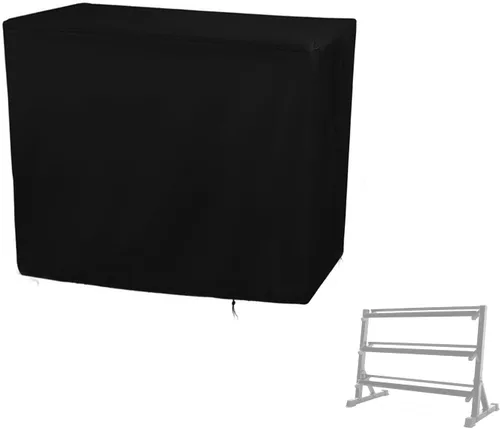 Vista 10 de Funda para mancuernas, a prueba de polvo, para entrenamiento de fuerza, para gimnasio en casa, cubierta impermeable para mancuernas (funda solamente)