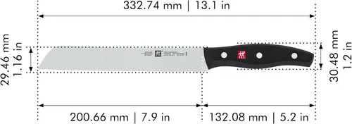 Vista 2 de ZWILLING TWIN Signature - Cuchillo para pan (8 pulgadas)