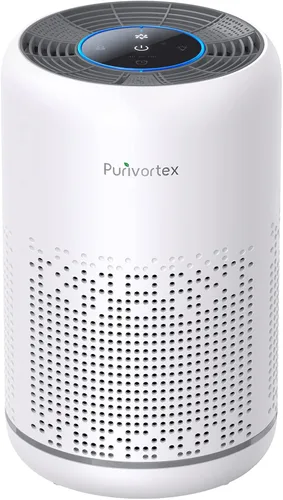 Vista 7 de Purificadores de aire para dormitorio, purificadores de aire HEPA, limpiador de aire para humo, A11ergies, olor de cabello, purificador de aire