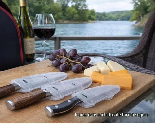Vista 7 de Blade Guard™ Protector de hoja de cuchillo de cocina con bloqueo