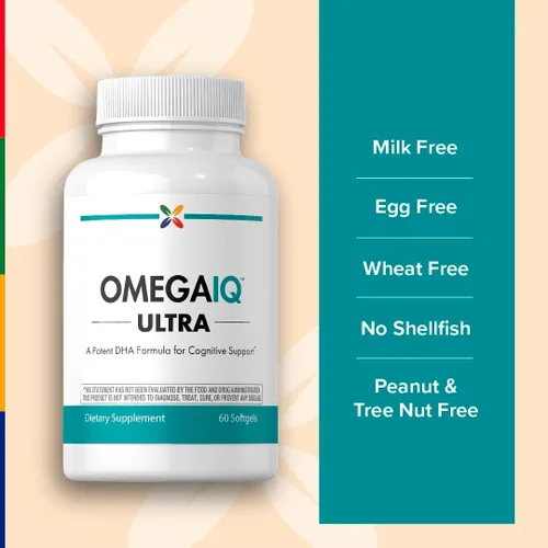 Vista 5 de Stop Aging Now - Suplemento Omega 3 - con EPA y DHA - 60 cápsulas blandas
