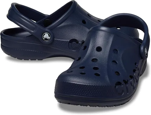 Vista 9 de Crocs Zuecos unisex para adultos Via, zapatos de enfiler para hombres y mujeres Negro