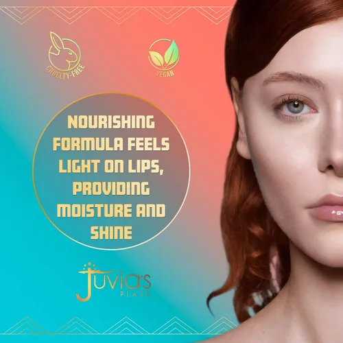 Vista 3 de Juvia's Place The Nubian Nourishing Lip Balm Mango – Hidratante Lip Chap, Hidratación de larga duración con aceites de Baobab, Manketti, girasol
