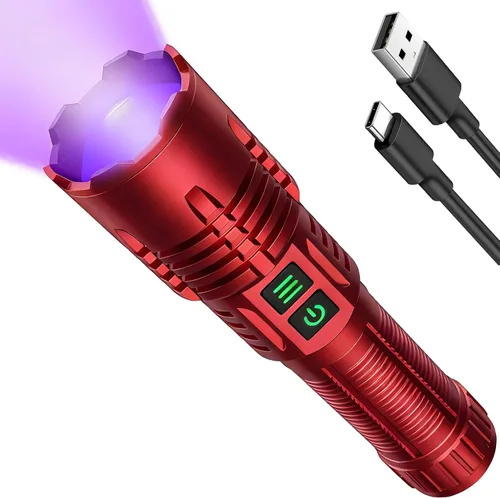 Vista 12 de Hoxida Linterna UV 2PCS