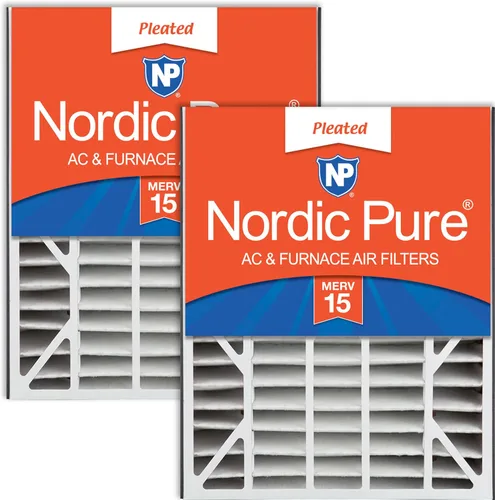 Vista 25 de Nordic Pure 20 x 25 x 5 (tamaño real: 19 3/4 x 24 1/4 x 4 7/8) Filtro de aire Air Bear Merv 8 de repuesto para reducción de olores de carbono puro