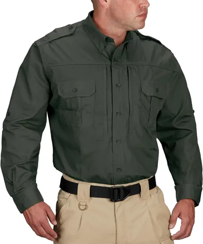 Vista 9 de Propper Men's Long Sleeve Tactical Shirt Caqui