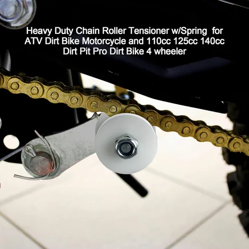 Vista 3 de Tensor de rodillos de cadena ajustador para motocross Pit Dirt Bike Honda XR50 CRF50 XR CRF 50 XR CRF 50 XR CRF 50