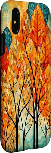 Vista 7 de Fall Theme & Autumn Leaves & Colorful Trees, Fall Colors Case for iPhone 16