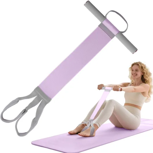 Vista 8 de Resistance Bands for Women Men - Non-Slip Exercise Bands for Glutes, Legs, Arms & Full Body Workout, Home Gym Strength Training, Physical Therapy