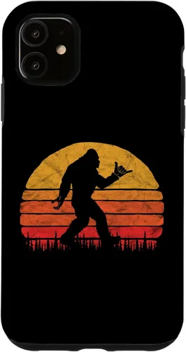 Vista 8 de Funny Shaka Aloha Bigfoot Surfer Believe Dude! Graphic Case for iPhone 17