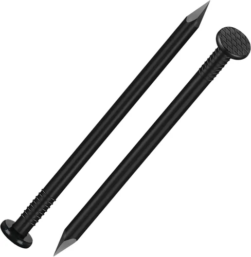 Vista 11 de Uñas de hardware de 1 pulgada, (1351 unidades), uñas negras de 2 libras, uñas para colgar imágenes, uñas pequeñas, uñas de pared, uñas de madera