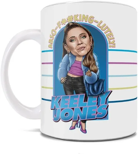 Vista 441 de Trend Setters Friends the Television Show – 25 años – Mercancía oficial – Taza de café o té de cerámica blanca de 11 onzas – perfecta para regalar