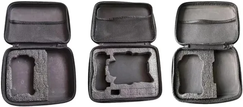 Vista 4 de Compatible con drones RC, estuche de transporte de viaje con almacenamiento protector para cuadricóptero y controlador (para E88Pro)