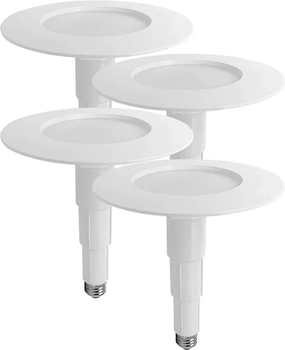 Vista 14 de Soliseed - Paquete de 4 unidades de iluminación LED empotrable de 5/6 pulgadas 5CCT, luz de techo regulable, color seleccionable