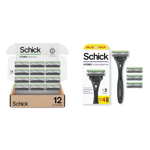 Vista 11 de Schick Hydro 5 Recambios para cuchilla de afeitar con recortador