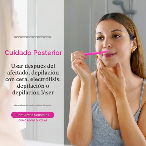 Vista 4 de Bikini Zone - Gel para después del afeitado con lidocaína y alivio para salpullidos del rastrillo, 1 onza, 1 paquete
