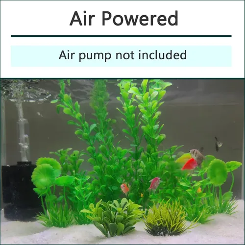 Vista 5 de AQUANEAT Filtro de Esponja para Acuario Alimentado por Aire, Filtro de Burbujas Biológicas para Tanque de Peces con Tubo de Línea Aérea, Válvulas