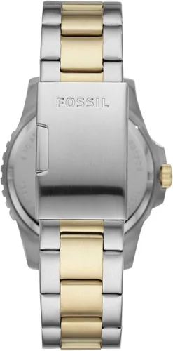 Vista 3 de Fossil - Reloj de cuarzo y acero inoxidable casual FB-01 inspirado en el buceo para hombre