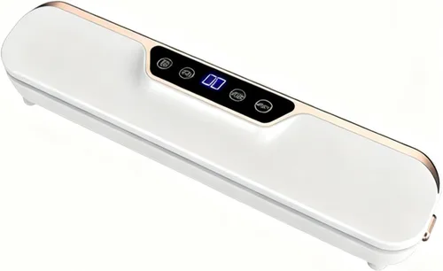 Vista 8 de Sellador al vacío de alta calidad, potente succión de 62 kPa, operación con un solo toque, luces indicadoras LED, sellador al vacío para alimentos