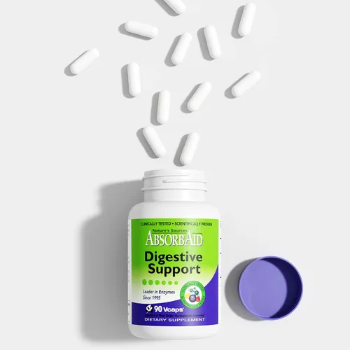 Vista 3 de Nature's Sources AbsorbAid - Soporte digestivo - 90 Vcaps