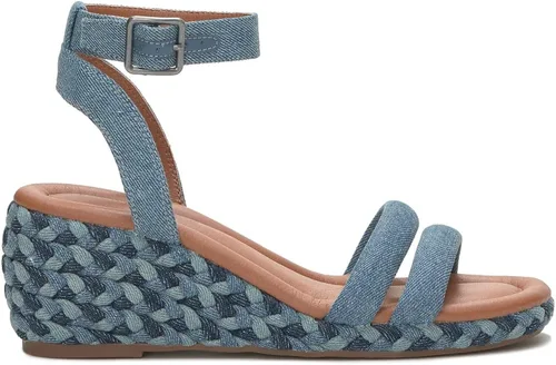 Vista 7 de Lucky Brand Naylicia - Sandalia de cuña trenzada para mujer