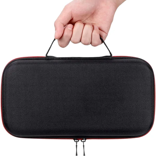 Vista 8 de Ciieeo Funda de micrófono inalámbrico acolchada EVA para 2 micrófonos de mano con protección de cremallera, bolsa de almacenamiento de viaje