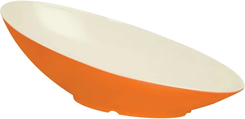Vista 47 de G.E.T. B-792-W - Cuenco en ángulo para servir en cascada para ensaladas, arroz y postre, 24 onzas / 9.25 pulgadas, color blanco