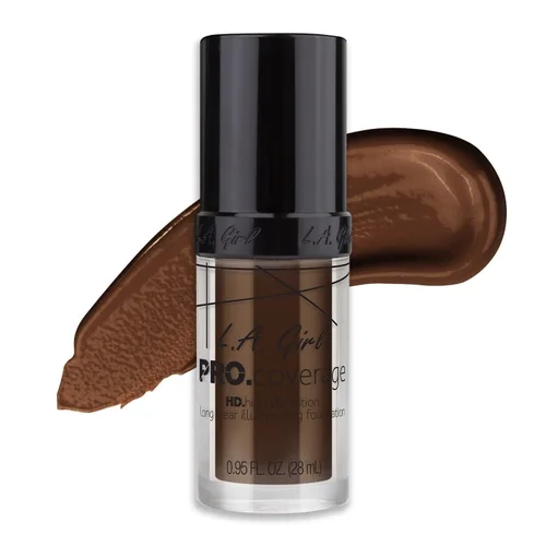 Vista 27 de Base de maquillaje líquida L.A. Girl Pro Coverage, Beige