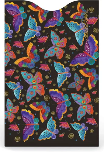 Vista 2 de Juego de 6 fundas para tarjetas de crédito con bloqueo RFID, Laurel Burch Set 1, Juego de 6 fundas de protección RFID para tarjetas de crédito