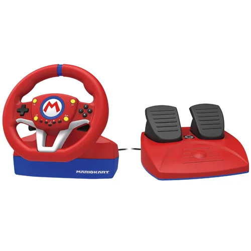 Vista 3 de Hori Nintendo Switch Mario Kart Racing Wheel Pro Mini By - Officially Licensed By Nintendo - Nintendo Switch