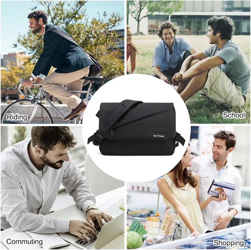 Vista 7 de FANDARE Men Shoulder Bag Crossbody Bag Crossbody Messenger Bag