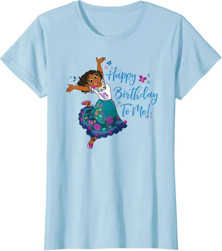 Vista 22 de Disney Camiseta Encanto Mirabel Madrigal ¡Feliz cumpleaños a mí! Negro