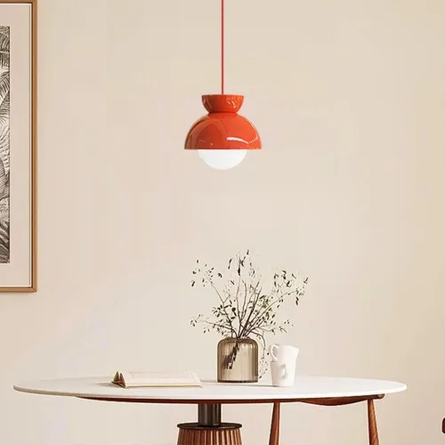 Vista 3 de Lámparas colgantes modernas para isla de cocina, pantalla de vidrio blanco leche, lámparas colgantes con cable ajustable para comedor, dormitorio