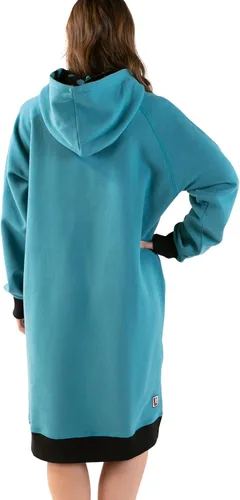 Vista 41 de Lazy One Sudadera con capucha de gran tamaño, ropa de dormir cómoda, vestido de suéter para mujer