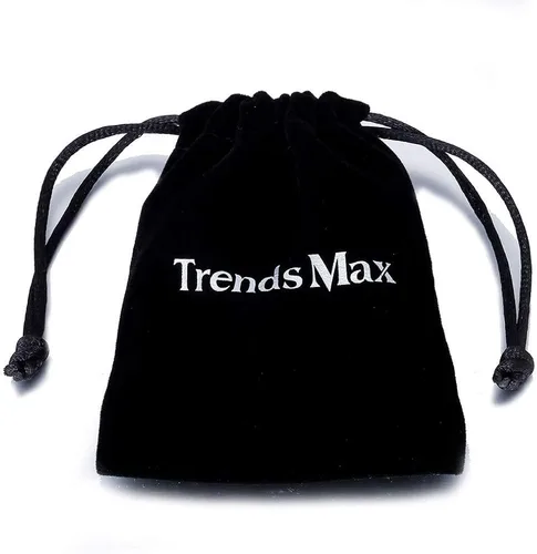 Vista 6 de Trendsmax - Collar con colgante de cruz para hombre, acero inoxidable, cadena bizantina de 22 24 26 28 30 pulgadas