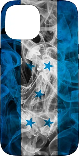 Vista 6 de Smoke Honduras Flag - Funda estilo nube hondureña ahumada para iPhone 17