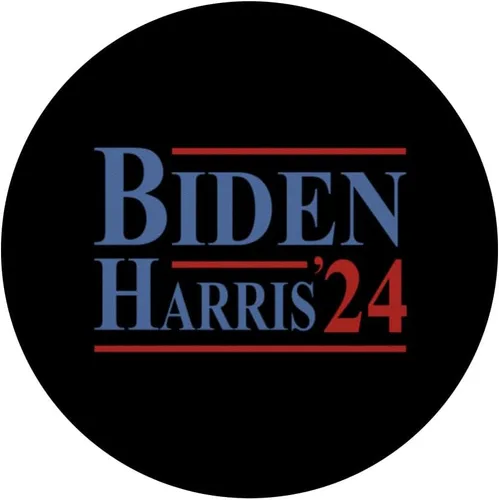 Vista 3 de Joe Biden President Kamala Harris 2024 Presidential Election PopSockets Swappable PopGrip