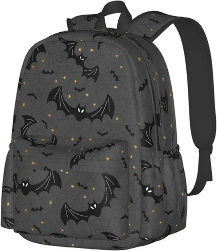 Vista 14 de Mochila de gran capacidad con diseño de calavera y floral, ligera, personalizada, para computadora portátil, tableta, mochila escolar de viaje