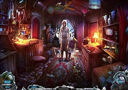 Vista 9 de Mystery Trackers BLACKROWS SECRET + RAINCLIFFS PHANTOMS Hidden Object PC Game DVD -ROM