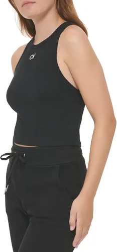 Vista 2 de Calvin Klein Performance Women's Calvin Klein Basic Racerback Cropped Top