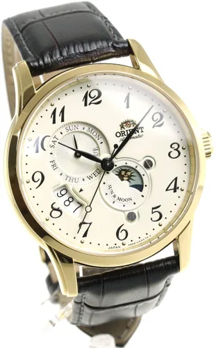 Vista 6 de Orient Reloj clásico automático para hombre RAAK0002S, PVD oro, Classic