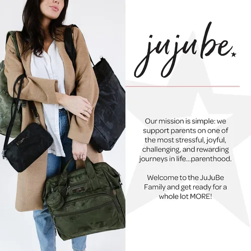 Vista 5 de JuJuJuBe Correa de mensajero Camuflaje negro
