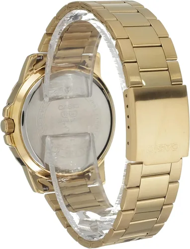 Vista 3 de Casio Reloj deportivo de cuarzo para hombre con correa de resina TBA 5 modelo MTP-VD01G-1BVCF