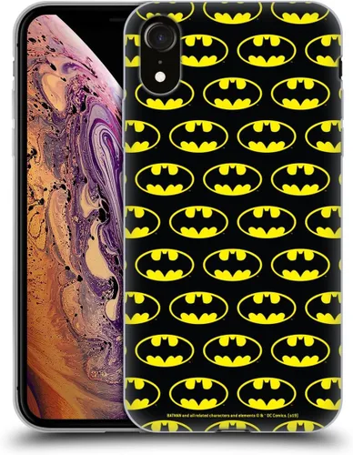 Vista 459 de Head Case Designs Funda de gel con licencia oficial de Batman DC Comics Bat Signal Logos [protección de grado militar] compatible con Apple iPhone 7