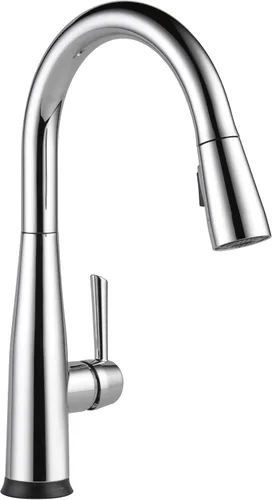 Vista 22 de Delta 9113TV-AR-DST Essa - Grifo de cocina, VoiceIQ, acero inoxidable ártico