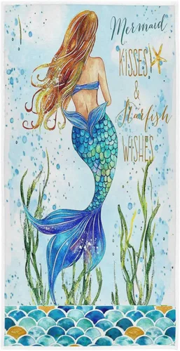Vista 22 de Pfrewn Toallas de mano náuticas retro anclas, 16 x 30 pulgadas, toalla de baño de ancla azul marino, suave, absorbente, océano, mar, bajo el agua