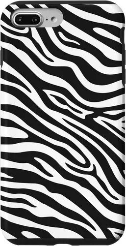Vista 9 de Funda con estampado de piel animal de cebra para iPhone 15